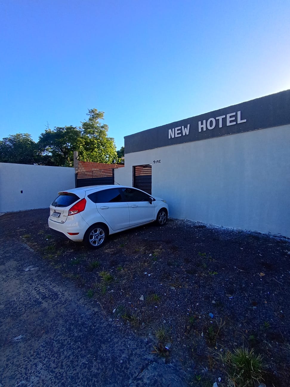 Fachada do New Hotel